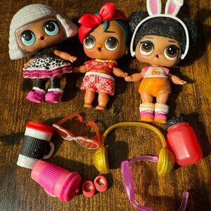 LOL dolls 3 lot- set 3